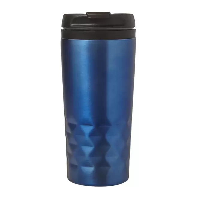 MUG ISOTHERME PERSONNALISABLE 'PRISME' 4 JOURS - bleu