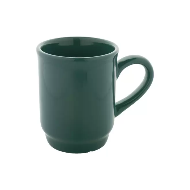 MUG CERAMIQUE EMPILABLE 220ML PERSONNALISABLE 'MAGLA' - vert