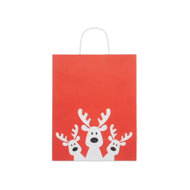 SAC CADEAU PAPIER PERSONNALISABLE 'KADO' - 25x11x32cm