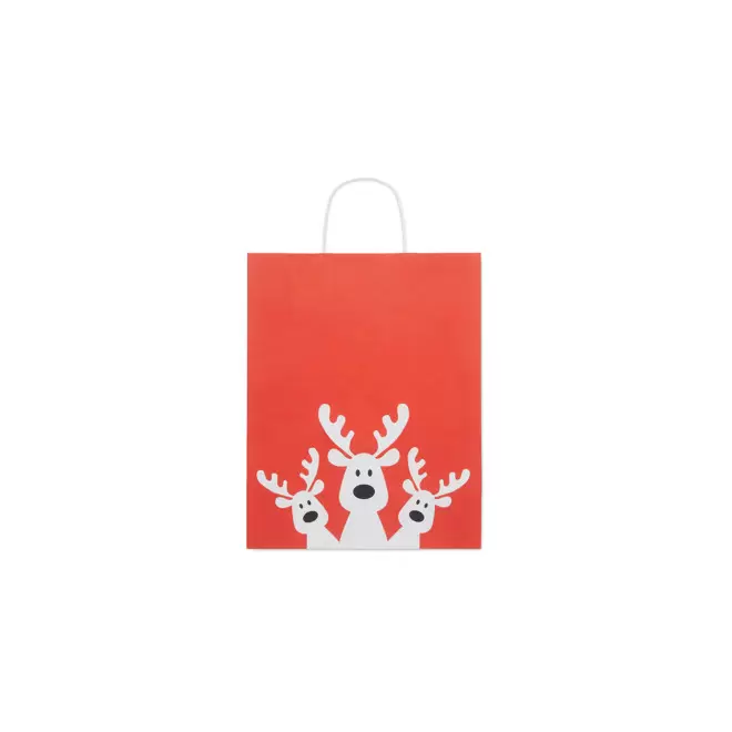 SAC CADEAU PAPIER PERSONNALISABLE 'KADO' - 18x8x21cm