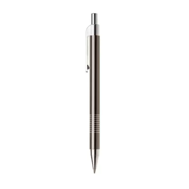 STYLO EN METAL PERSONNALISE 'JURA' - gris foncé