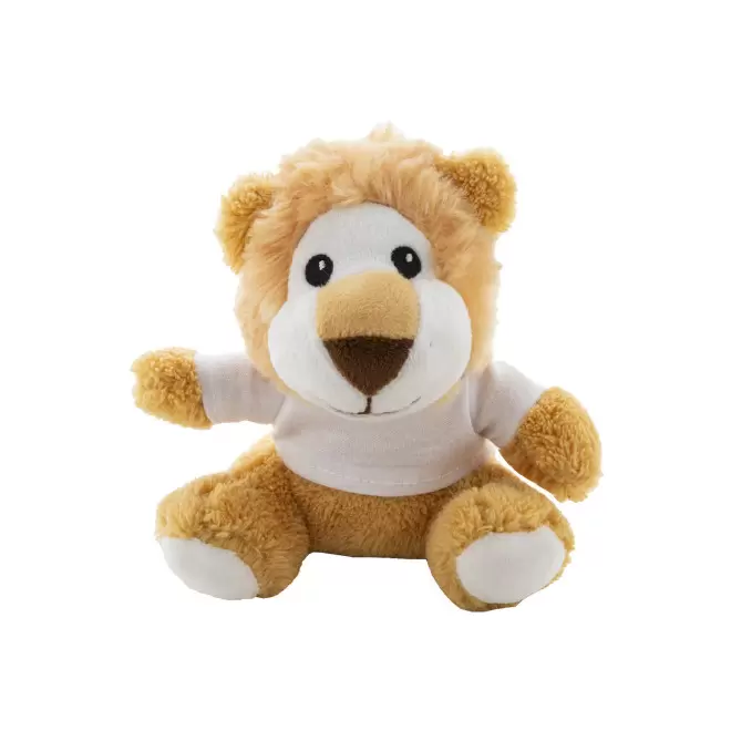 PELUCHE RPET PERSONNALISABLE 'CHACHA' - lion