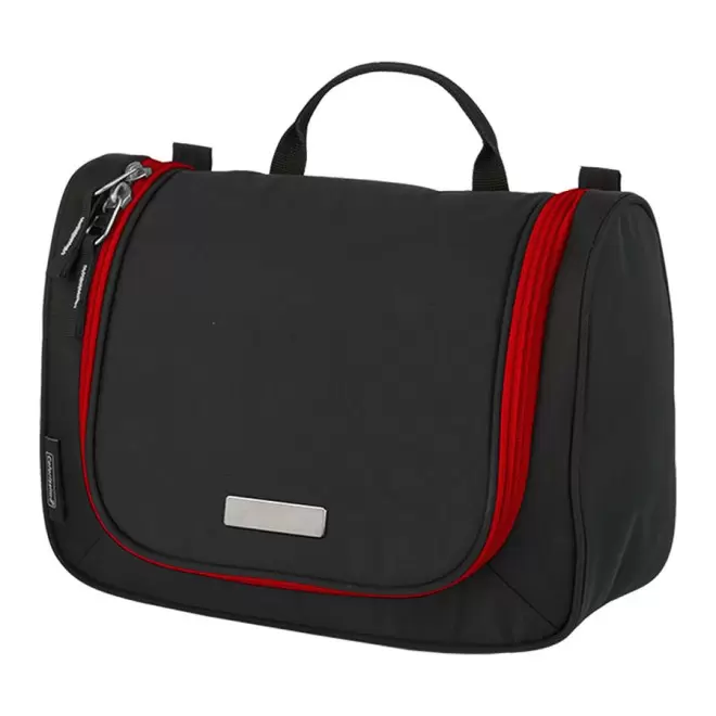 TROUSSE DE TOILETTE PERSONNALISABLE 'LINA' - rouge