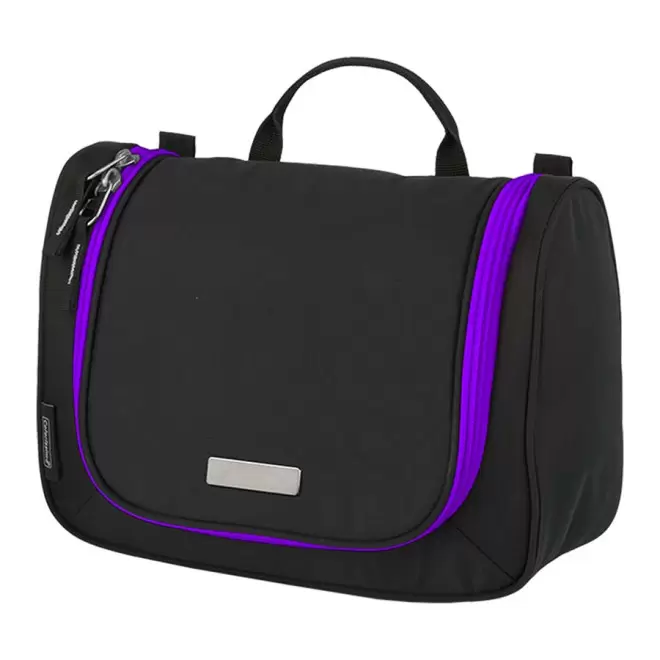 TROUSSE DE TOILETTE PERSONNALISABLE 'LINA' - violet