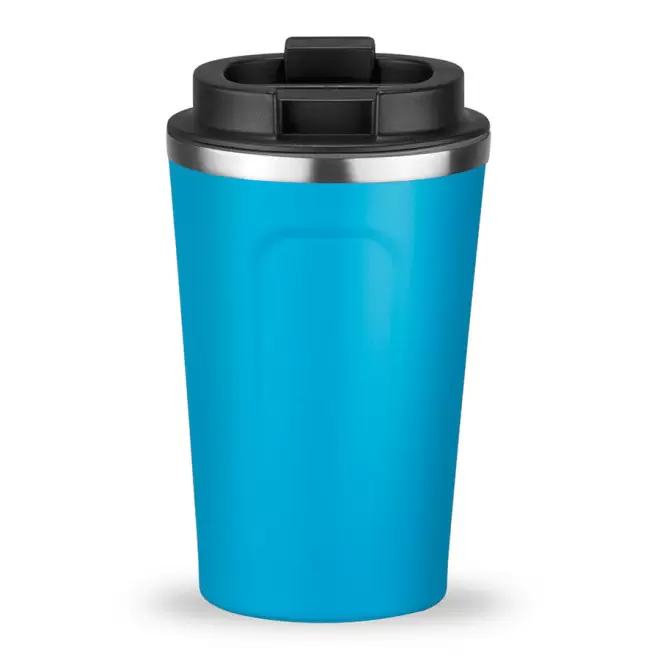 MUG ISOTHERME PUBLICITAIRE 350ML 'NORDIC' - turquoise