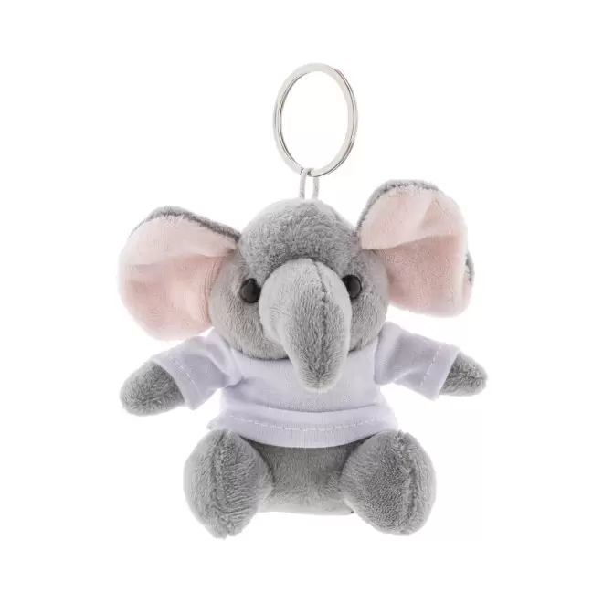 PELUCHE PORTE CLE PERSONNALISABLE 'PADINOU' - élephant
