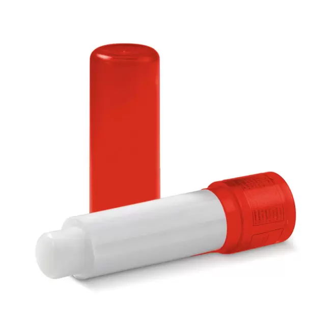 BAUME À LEVRES PUBLICITAIRE HYDRATANT EN STICK 'ISABELLA' 4J - rouge