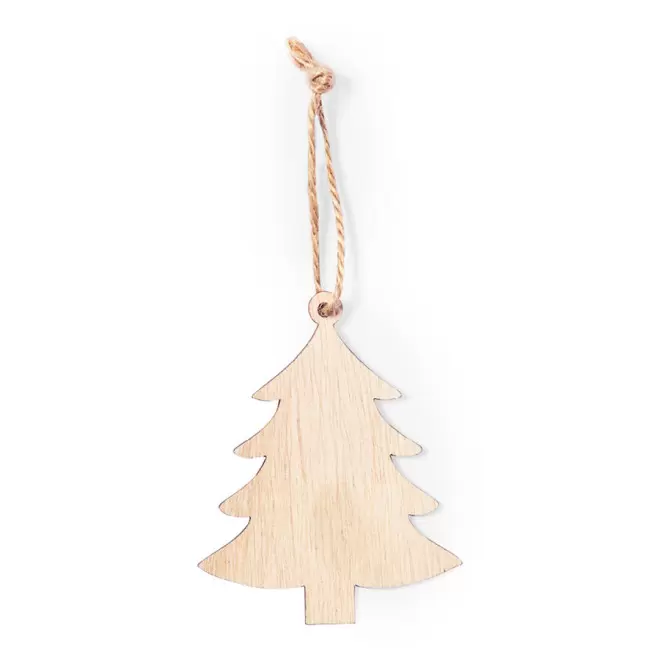 ORNEMENTS PERSONNALISABLE EN BOIS NOEL 'HOUTO' - sapin