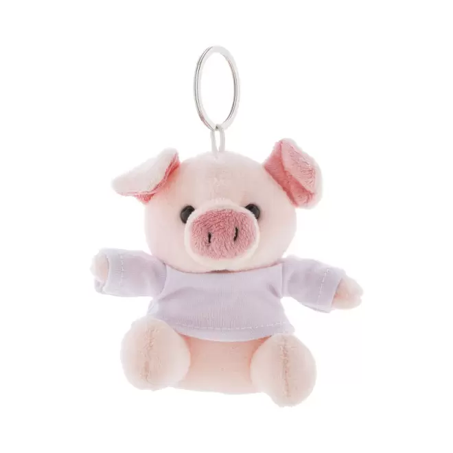 PELUCHE PORTE CLE PERSONNALISABLE 'PADINOU' - cochon