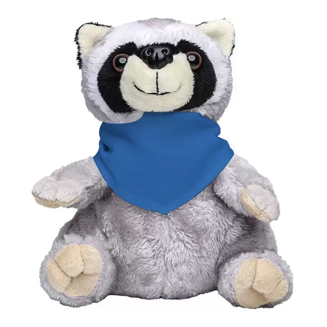 PELUCHE RATON LAVEUR PERSONNALISABLE 'RATOUNE BANDANA' - bleu