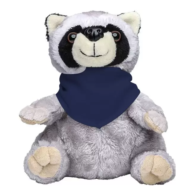 PELUCHE RATON LAVEUR PERSONNALISABLE 'RATOUNE BANDANA' - bleu foncé