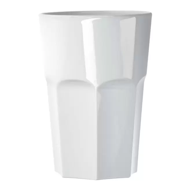 VERRE EN TRITAN 56 CL PERSONNALISABLE 'MOJITO' - blanc opaque