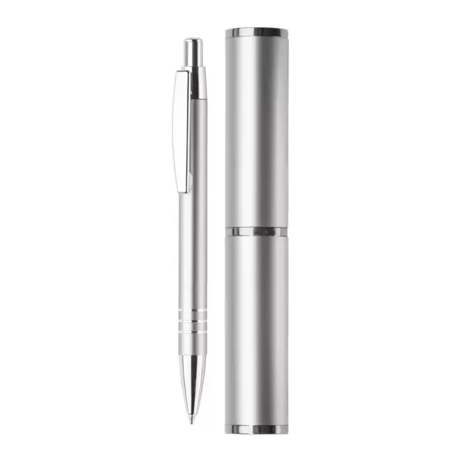 STYLO PERSONNALISÉ EN ALUMINIUM 'ROCOCO' - argenté