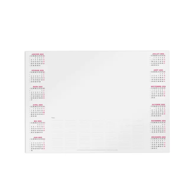 SOUS-MAINS PERSONNALISABLE A3 ou A2 'SICILIA' - blanc