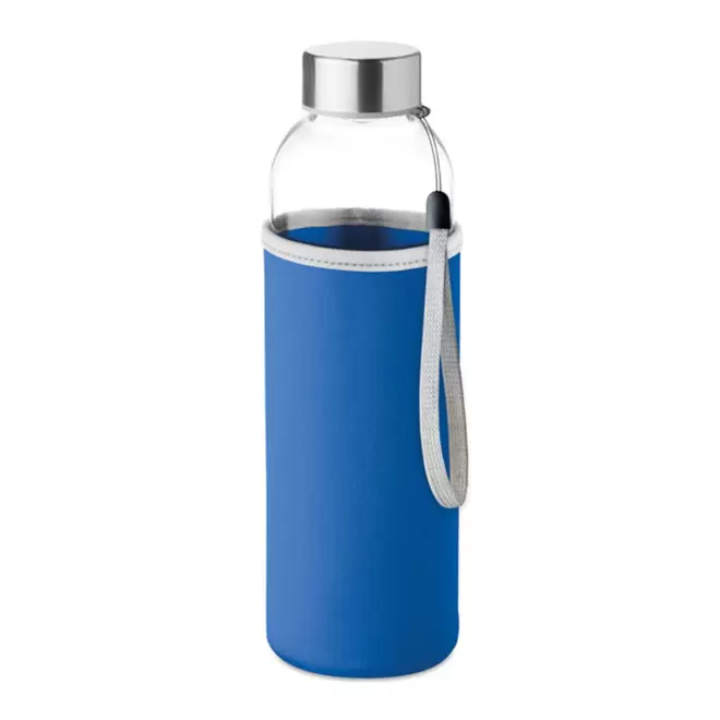BOUTEILLE VERRE/NEOPRENE PERSONNALISABLE 'BOCA GLASS' 4J - bleu