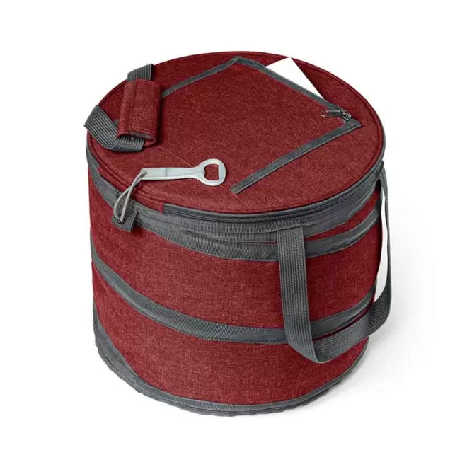 SAC ISOTHERME PLIABLE PERSONNALISABLE 'ISOGO' - rouge