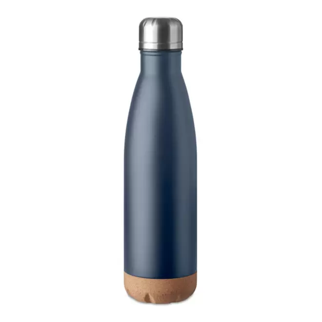 BOUTEILLE ISOTHERME PERSONNALISABLE 'WHISTLER' 4J - bleu marine