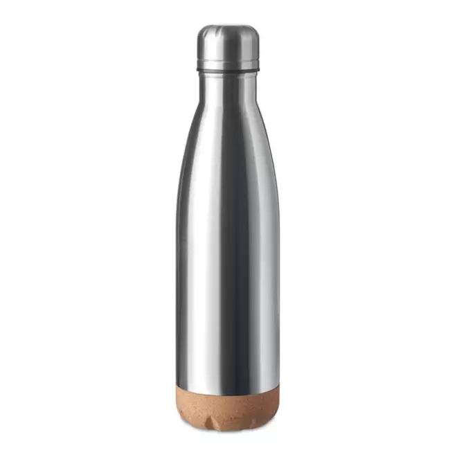 BOUTEILLE ISOTHERME PERSONNALISABLE 'WHISTLER' 4J - argenté mat