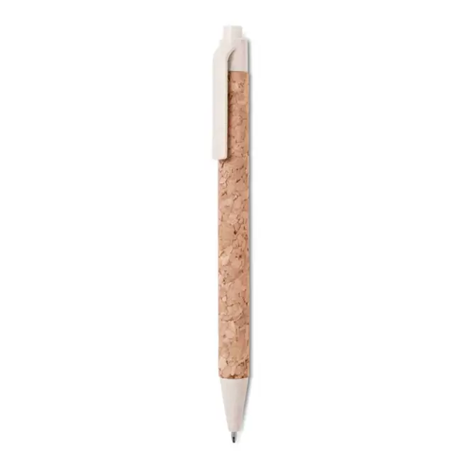 STYLO PERSONNALISABLE EN LIÈGE 'NOSTRO' 4J - beige