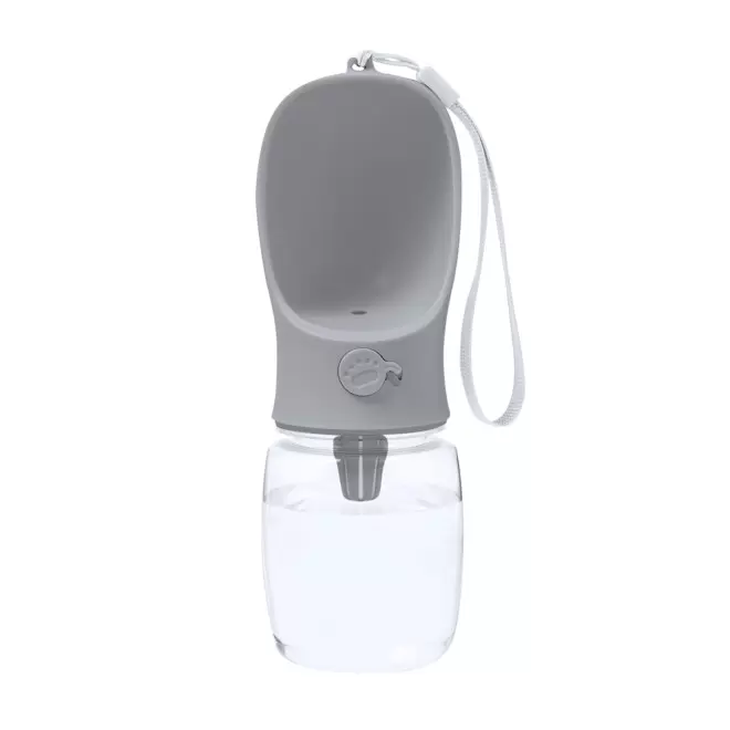 BOUTEILLE POUR CHIEN PERSONNALISEE 'RUBEN' - gris