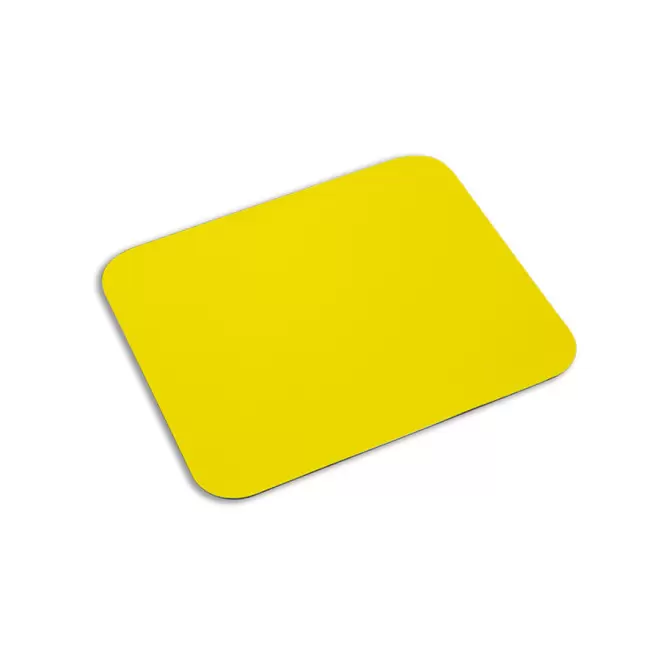TAPIS DE SOURIS PERSONNALISABLE RECTANGLE 'SULIM' - jaune