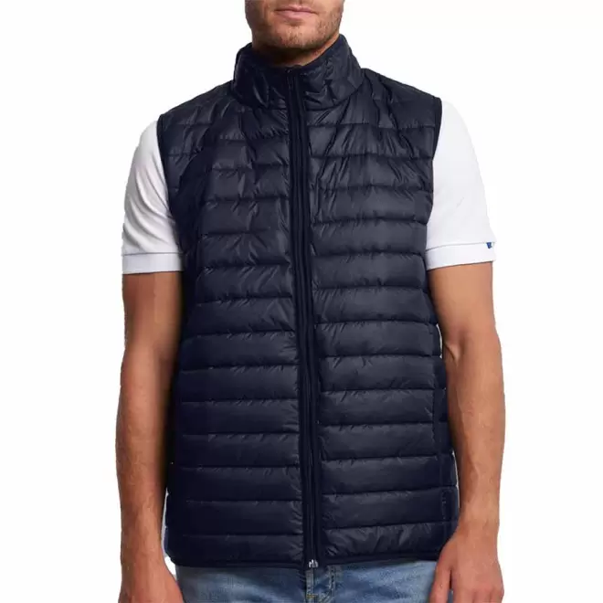 DOUDOUNE BW HOMME MUSTAGHATA® PERSONNALISABLE 'CHAMONIX' - bleu marine