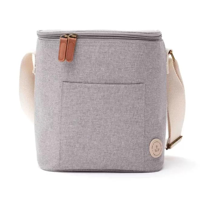 SAC PERSONNALISABLE ISOTHERME EN RPET 12L 'TITA' - gris