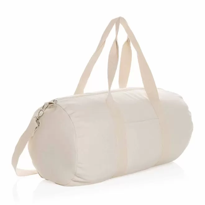 SAC DE SPORT PERSONNALISE TOILE 'TULILA' - blanc cassé
