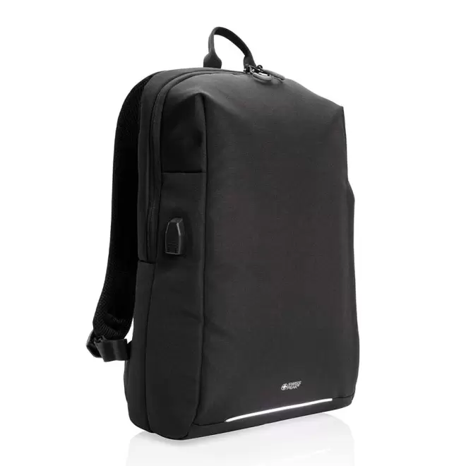SAC A DOS PERSONNALISABLE ORDI PORTABLE 'STOVO' - noir