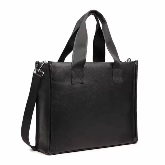 SAC CABAS PERSONNALISABLE 'DANI' - noir