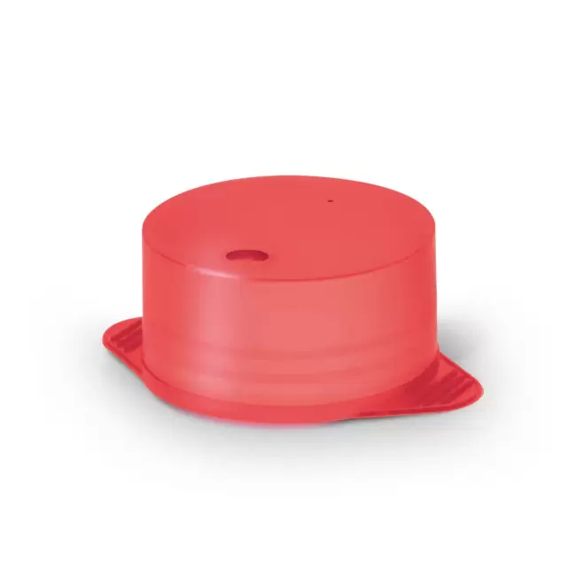 COUVERCLE ANTI-DROGUE PERSONNALISABLE 60CL 'SAFE CAP' - rouge
