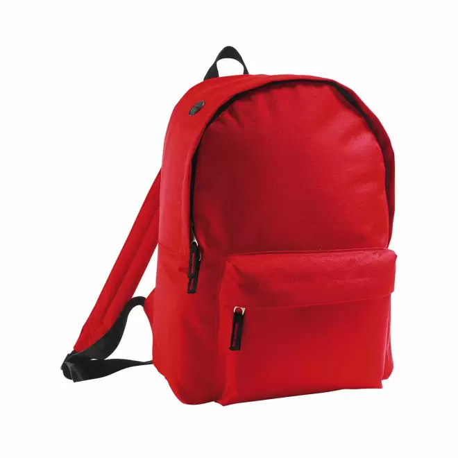 SAC A DOS PERSONNALISABLE EN POLYESTER 'RIDER' - rouge