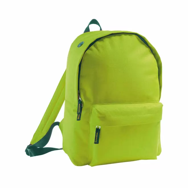 SAC A DOS PERSONNALISABLE EN POLYESTER 'RIDER' - vert pomme