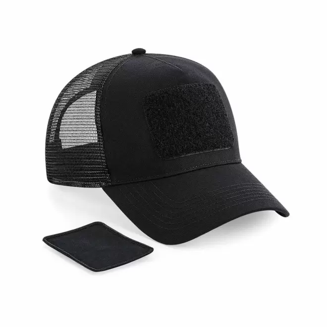 CASQUETTE FILET PERSONNALISABLE 'HASTO' - noir
