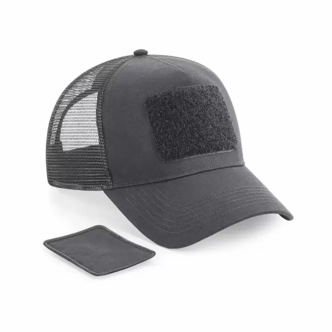 CASQUETTE FILET PERSONNALISABLE 'HASTO' - graphite