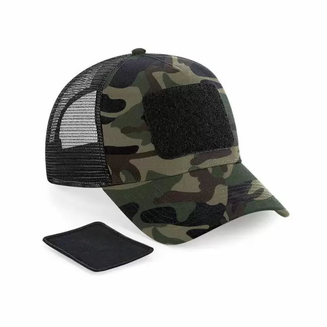 CASQUETTE FILET PERSONNALISABLE 'HASTO' - camo vert