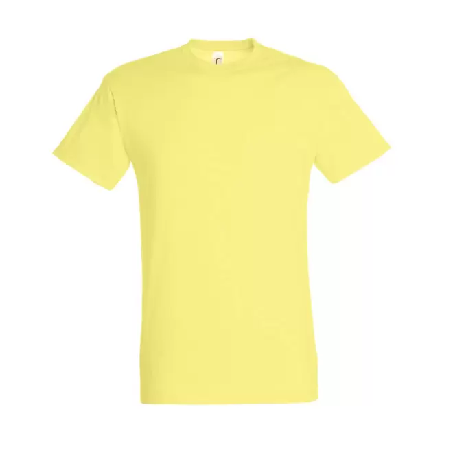 TEE-SHIRT PERSONNALISÉ HOMME 'REGENT' 150 GR/M² - jaune pâle