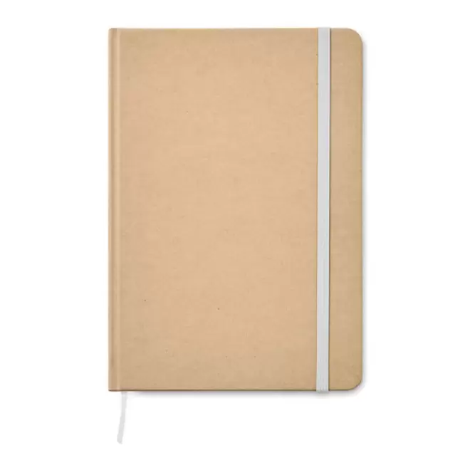 RAPIDE 4J - CARNET RECYCLE A5 LIGNE PERSONNALISABLE 'HORUS'  - blanc