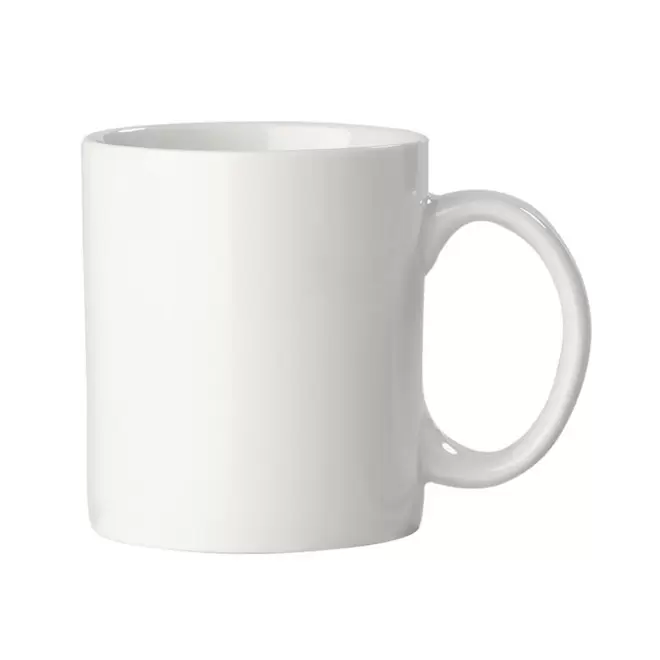 MUG PERSONNALISABLE EN SUBLIMATION BORD A BORD 'NEA' - blanc
