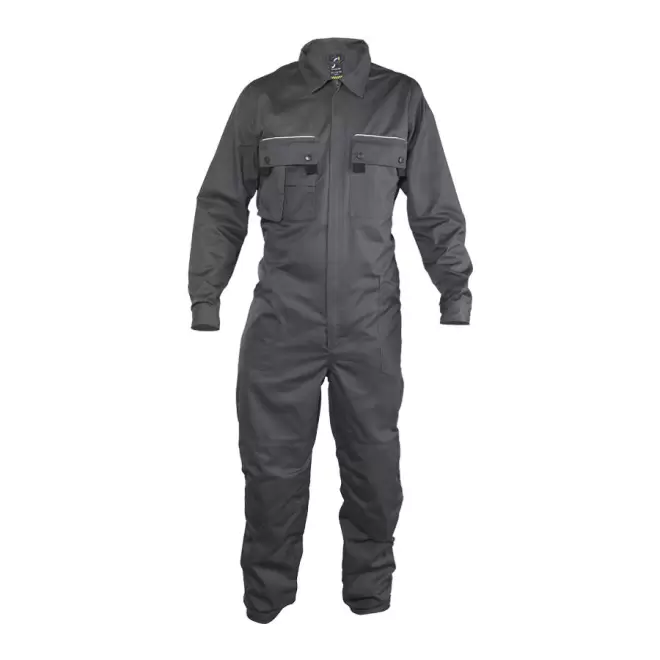 COMBINAISON WORKWEAR MIXTE 'SOLSTICE PRO' 240 GR/M² - gris foncé