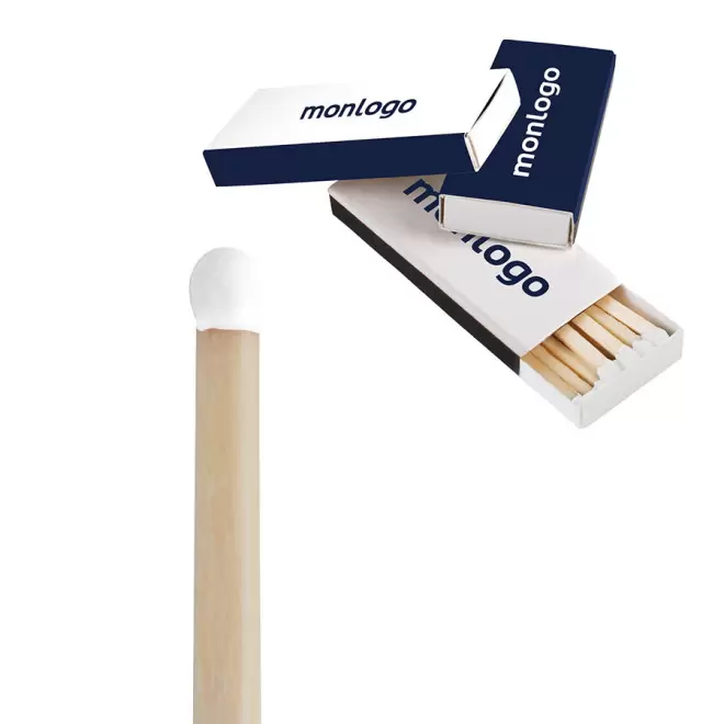 BOITE D'ALLUMETTES PUBLICITAIRE 'ETNA' - tête blanche