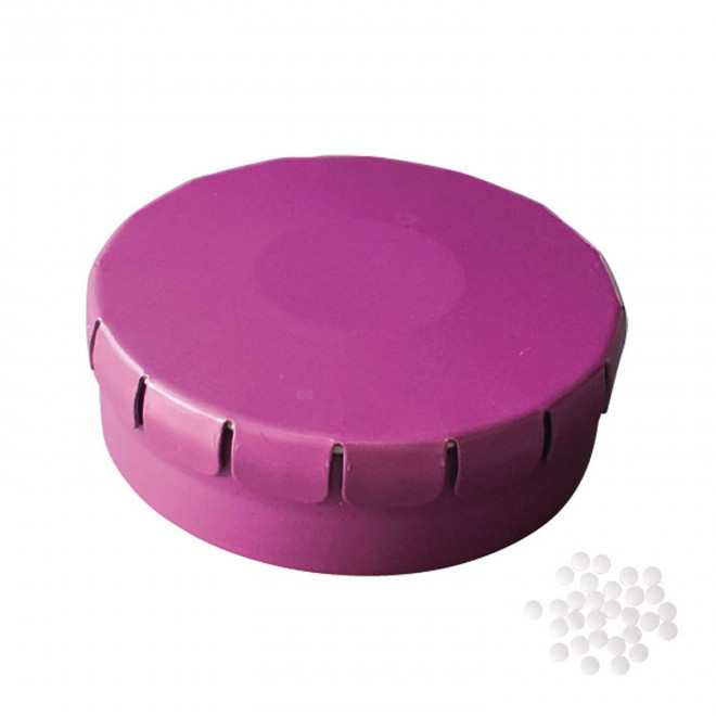 EXPRESS 48H - BOÎTE À BONBONS PUBLICITAIRE 'CLIC CLAC' - violet