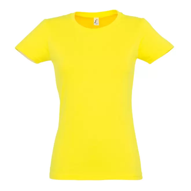 TEE-SHIRT COULEUR FEMME 'IMPERIAL' 190 GR/M² - citron