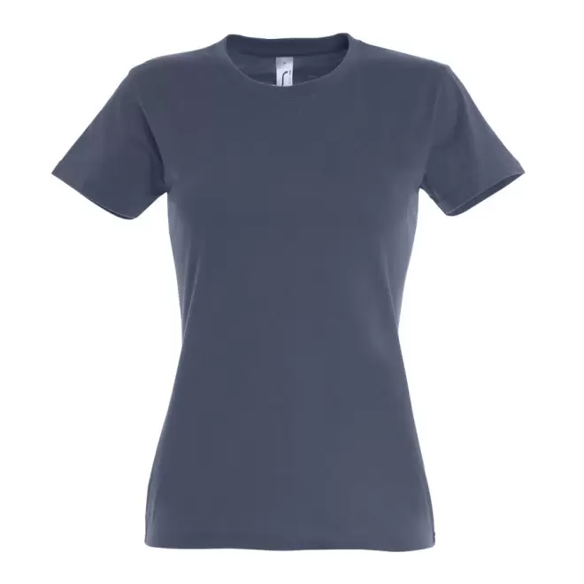 TEE-SHIRT COULEUR FEMME 'IMPERIAL' 190 GR/M² - denim