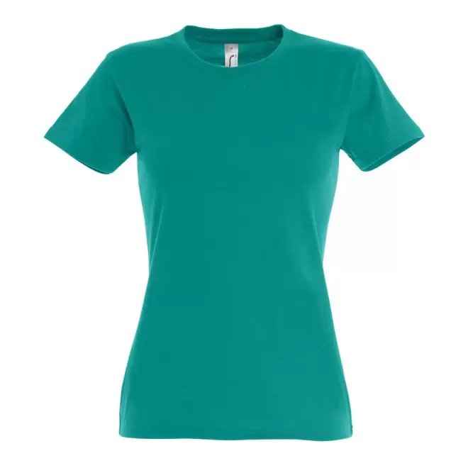 TEE-SHIRT COULEUR FEMME 'IMPERIAL' 190 GR/M² - émeraude