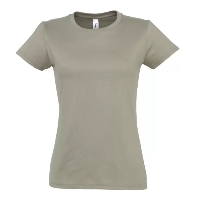 TEE-SHIRT COULEUR FEMME 'IMPERIAL' 190 GR/M² - kaki