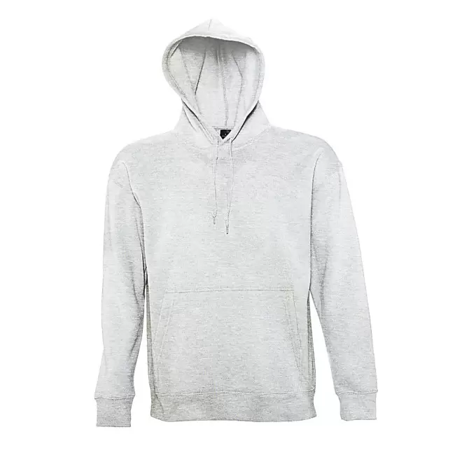 SWEAT-SHIRT PERSONNALISÉ MIXTE CAPUCHE 'SLAM' 320 GR/M² - blanc chiné