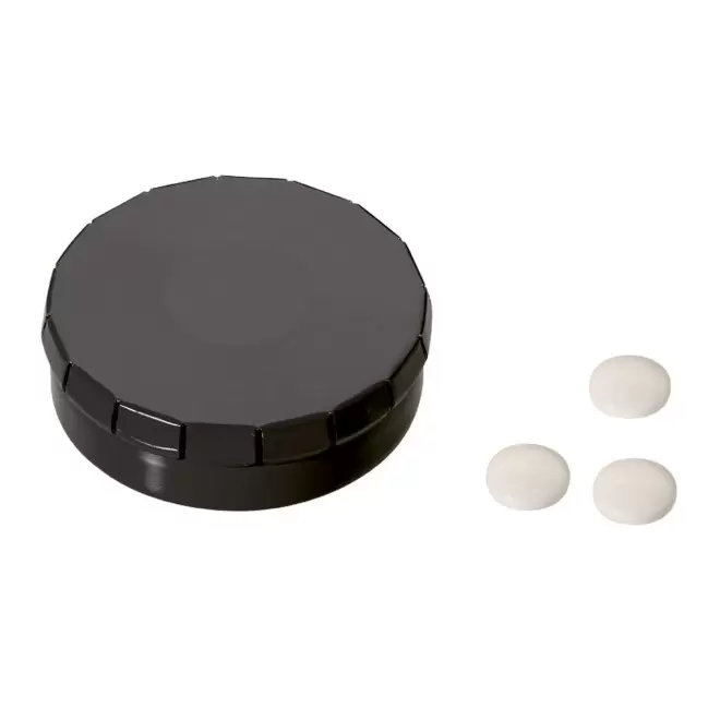 RAPIDE 4J - BOÎTE BONBONS MENTHE PERSONNALISABLE 'CLIC CLAC EUROPE'  - noir
