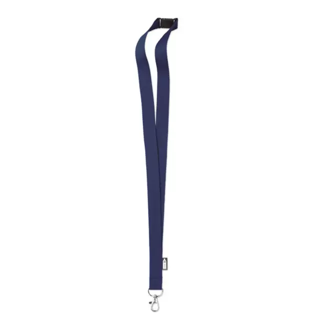 TOUR DE COU PERSONNALISABLE  'LUCO RPET' - bleu marine