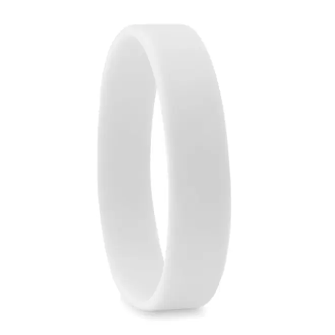 RAPIDE 4J - BRACELET PERSONNALISABLE SILICONE 'FESTIVAL' - blanc